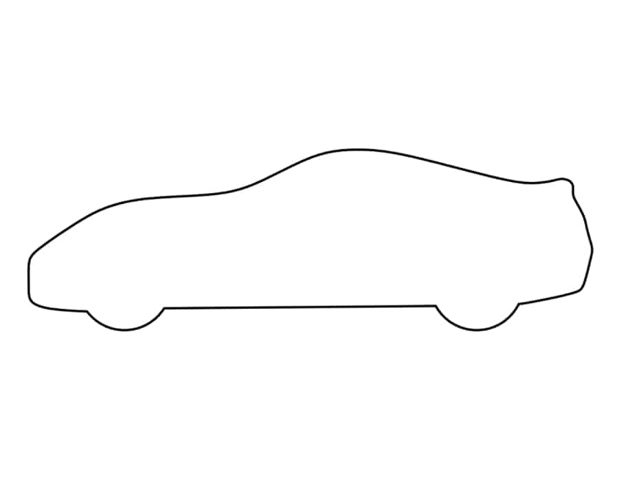 Sports Car Coloring Pages Free Vectors